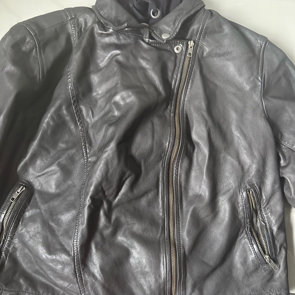 Vintage women motorcycle jacket XL - Picture 3 of 6